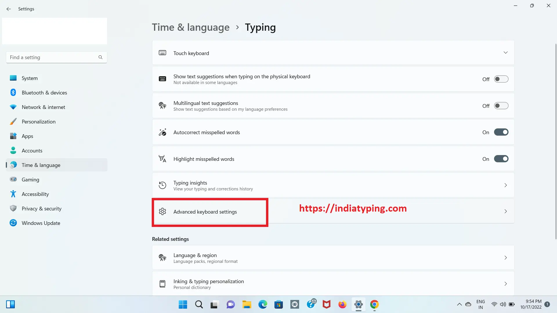 Remington Akruti Marathi keyboard windows 11